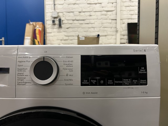 Wasmachine 9 kg - 1400 rpm - 71 db, bosch, serie 6 wgg244zanl - afbeelding 4 van  11