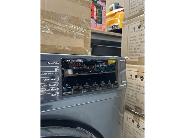 Wasmachine 9 kg 16 programma's space pro, chiq, cfl90-14586im3xa - afbeelding 4 van  7