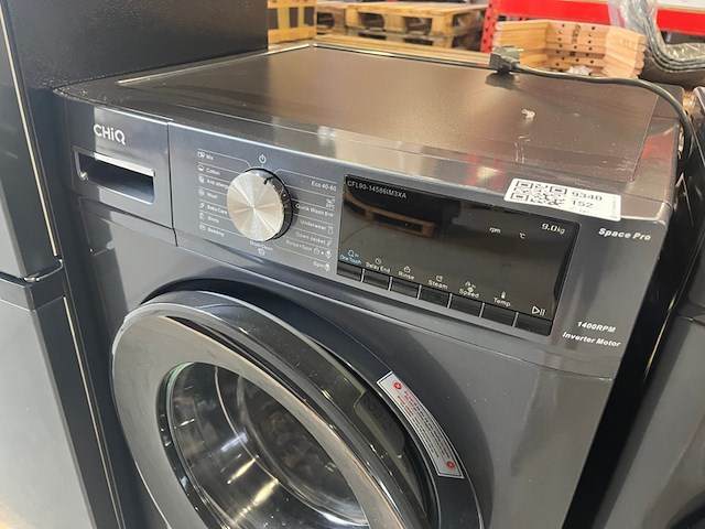 Wasmachine 9 kg 16 programma's space pro, chiq, cfl90-14586im3xa - afbeelding 3 van  5