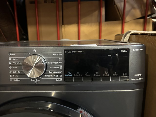 Wasmachine 9 kg ai smart energieklasse a chiq, cfl90-14586im3xa - afbeelding 2 van  5