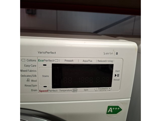 Wasmachine 9.0 kg, bosch serie 8 a+++ - afbeelding 5 van  8