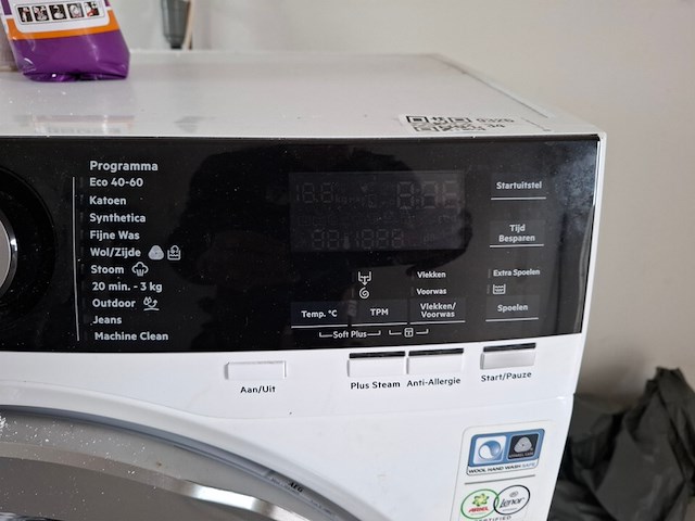 Wasmachine, aeg, c7fe06es - afbeelding 2 van  4