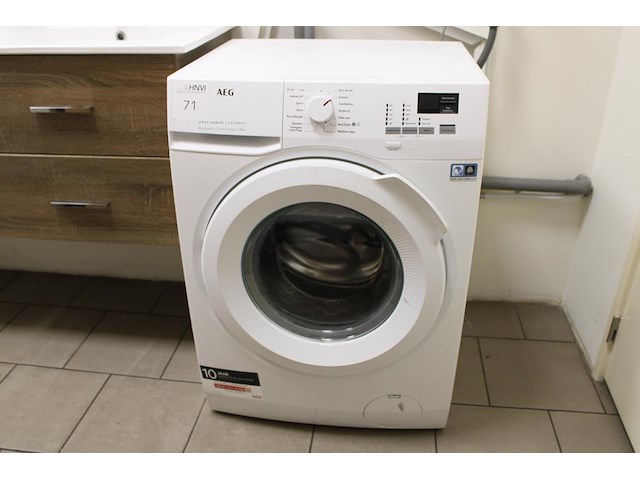 Wasmachine aeg type lavamat 6000 series. - afbeelding 1 van  2