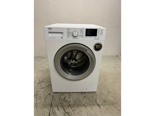 Wasmachine beko, wtv9712xsw, wit - afbeelding 1 van  5