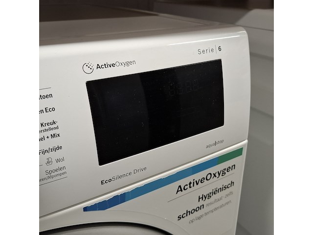 Wasmachine, bosch, wat2879nl/26 | serie 6 | 8 kg | a+++, wit - afbeelding 6 van  9
