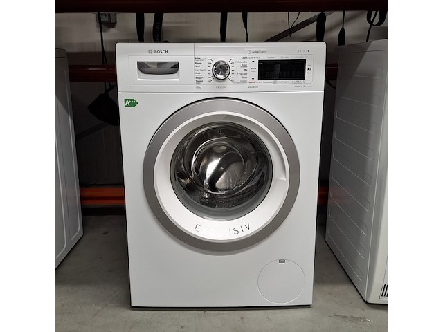 Wasmachine, bosch, wnm64 | serie 8 | 9 kg | a+++, wit - afbeelding 1 van  9