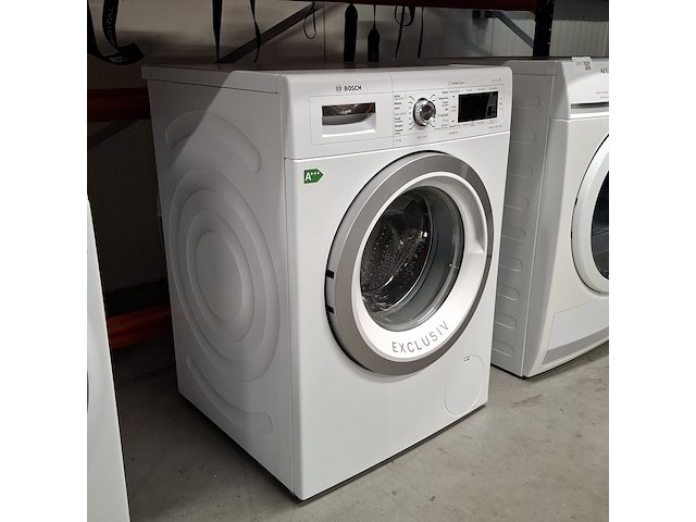 Wasmachine, bosch, wnm64 | serie 8 | 9 kg | a+++, wit - afbeelding 2 van  9
