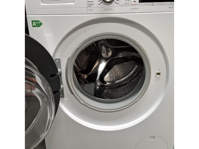 Wasmachine, bosch, wnm64 | serie 8 | 9 kg | a+++, wit - afbeelding 7 van  9