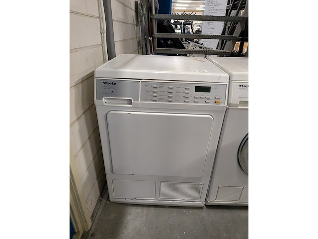 Wasmachine en warmtepompdroger, miele, w2521 en t8957wp, wit/grijs - afbeelding 6 van  9