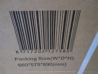 Wasmachine, frilec, koblenz 8314wa, zwart - afbeelding 2 van  2