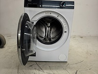 Wasmachine haier, hw90bd14979u1, wit (zilver bedieningspaneel, zwarte deur) - afbeelding 2 van  5