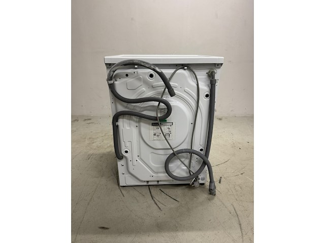Wasmachine haier, hw90bd14979u1, wit (zilver bedieningspaneel, zwarte deur) - afbeelding 4 van  5