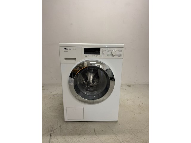 Wasmachine miele, wkf120, lotuswit (deur in chroom/zilver) - afbeelding 1 van  5