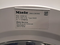 Wasmachine, miele, wmb120 hw20 / 8kg / a+++ - afbeelding 2 van  12