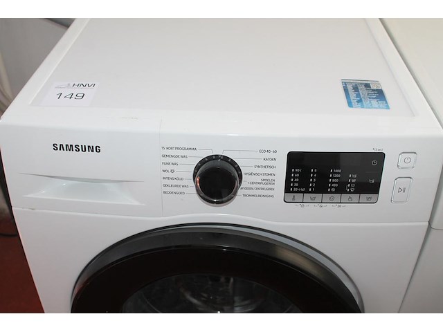 Wasmachine samsung 8kg ww80ta049ae/en. let op: staat op 1e verdieping. - afbeelding 3 van  3