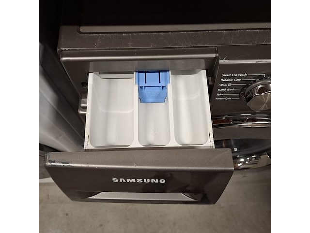 Wasmachine, samsung, wf70f5e2w4x - 7.0 kg a++, donkergrijs / antraciet - afbeelding 4 van  8