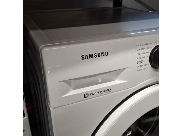 Wasmachine, samsung, ww70j5486mw | eco bubble | 7 kg | a++ - afbeelding 2 van  8