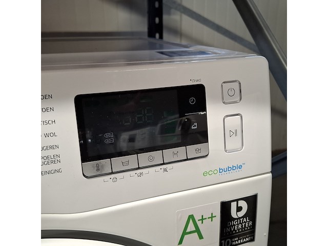 Wasmachine, samsung, ww70j5486mw | eco bubble | 7 kg | a++ - afbeelding 4 van  8