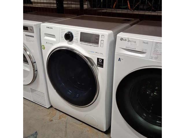 Wasmachine, samsung, ww80h7600ew - 8.0 kg a++ - afbeelding 2 van  9