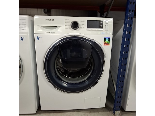 Wasmachine, samsung, ww80k6404qw - 8 kg - afbeelding 1 van  9