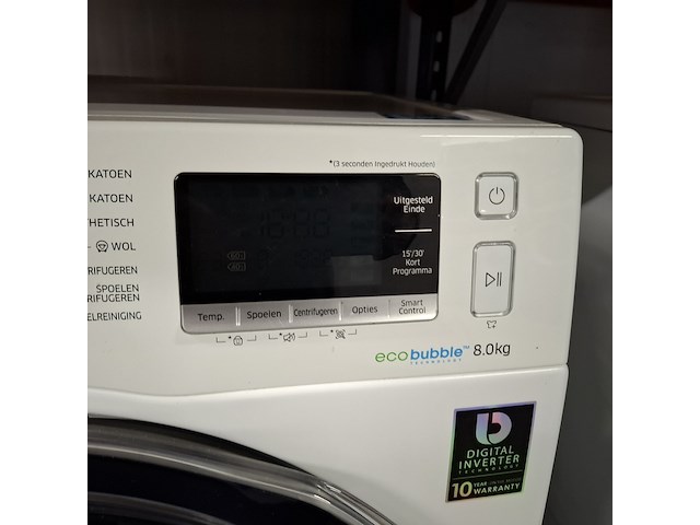 Wasmachine, samsung, ww80k6404qw - 8 kg - afbeelding 5 van  9