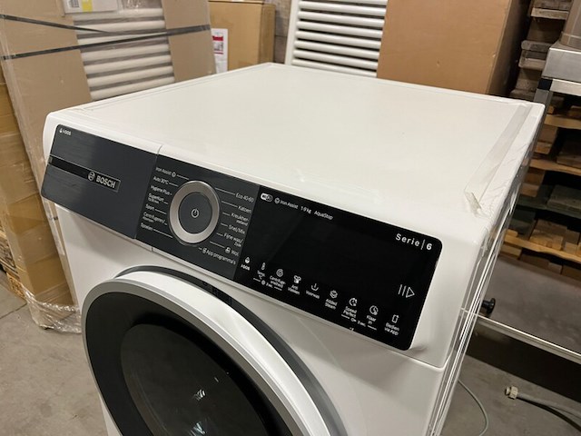 Wasmachine, voorlader 9 kg max. 1600 rpm bosch, serie 6 wgh246a7nl - afbeelding 3 van  8