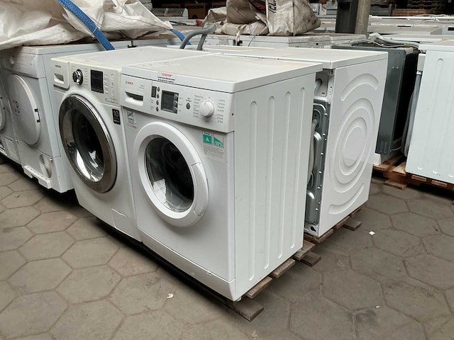 Wasmachines, 1x bosch, 1x samsung, 1x siemens, 1x whirlpool (4x) - afbeelding 2 van  7