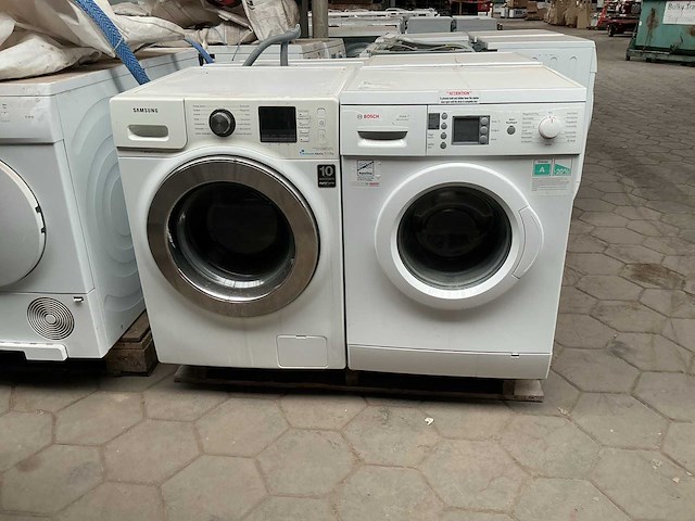 Wasmachines, 1x bosch, 1x samsung, 1x siemens, 1x whirlpool (4x) - afbeelding 3 van  7