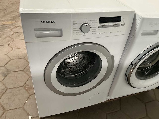 Wasmachines, 1x bosch, 1x samsung, 1x siemens, 1x whirlpool (4x) - afbeelding 6 van  7
