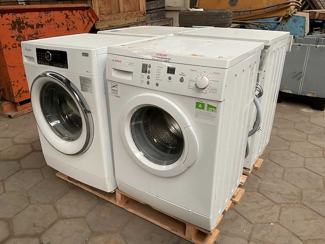 Wasmachines 1x bosch, 1x siemens, 1xsamsung, 1xwhirlpool (4x) - afbeelding 1 van  8