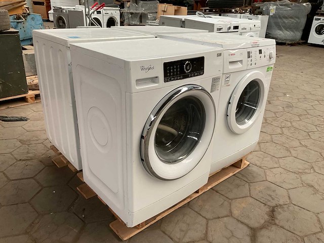 Wasmachines 1x bosch, 1x siemens, 1xsamsung, 1xwhirlpool (4x) - afbeelding 2 van  8