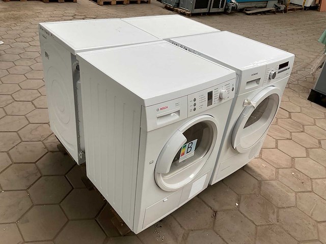 Wasmachines 1x bosch, 1x whirlpool, wasdroger 1x siemens, 1x bosch (4x) - afbeelding 4 van  8