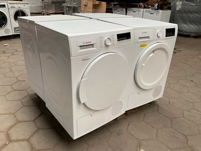 Wasmachines 1x bosch, 1x whirlpool, wasdrogers, 1x bosch, 1x siemens (4x) - afbeelding 4 van  8