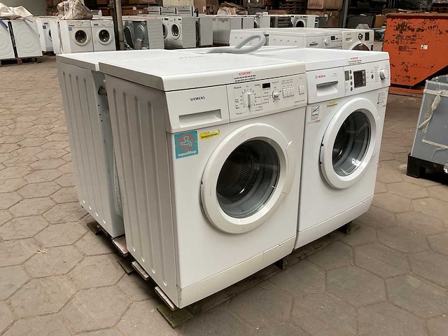 Wasmachines 1x bosch en 3x siemens (4x) - afbeelding 2 van  7