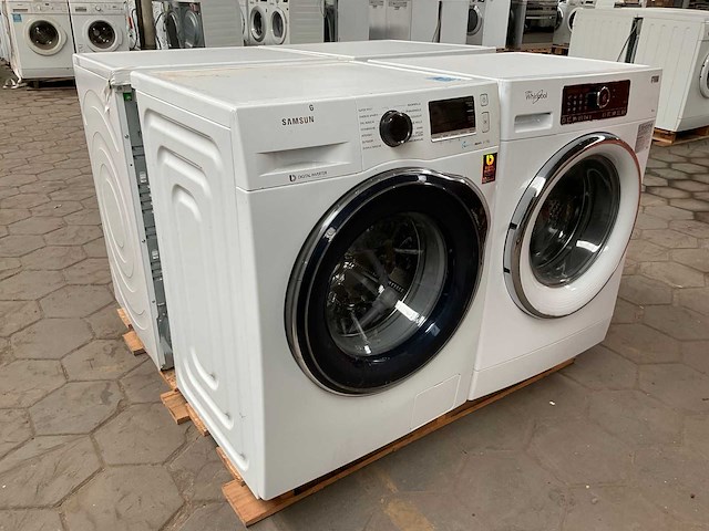 Wasmachines 1x samsung, 1x whirlpool, wasdrogers, 1x bosch, 1x siemens (4x) - afbeelding 2 van  7