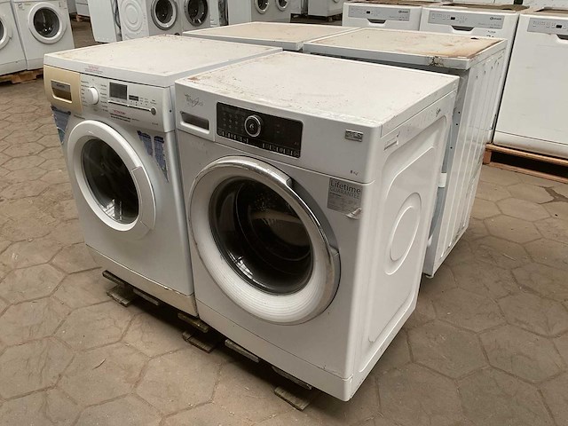 Wasmachines 1x siemens 1x whirlpool 2x bosch (4x) - afbeelding 1 van  5