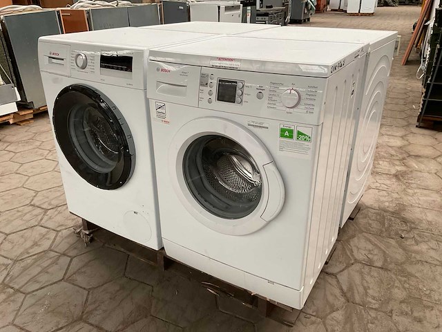 Wasmachines 2x bosch, wasdrogers, 1x bosch, 1x siemens (4x) - afbeelding 1 van  8