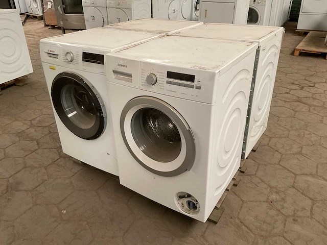 Wasmachines 2x siemens en 2x bosch (4x) - afbeelding 1 van  8