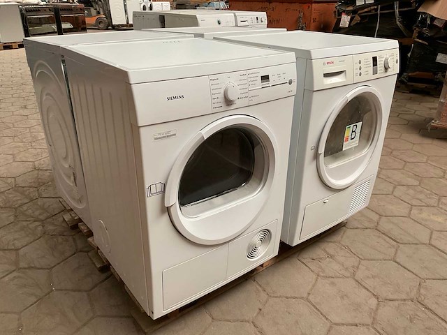 Wasmachines 2x siemens, wasdrogers, 1x bosch, 1x siemens (4x) - afbeelding 4 van  7