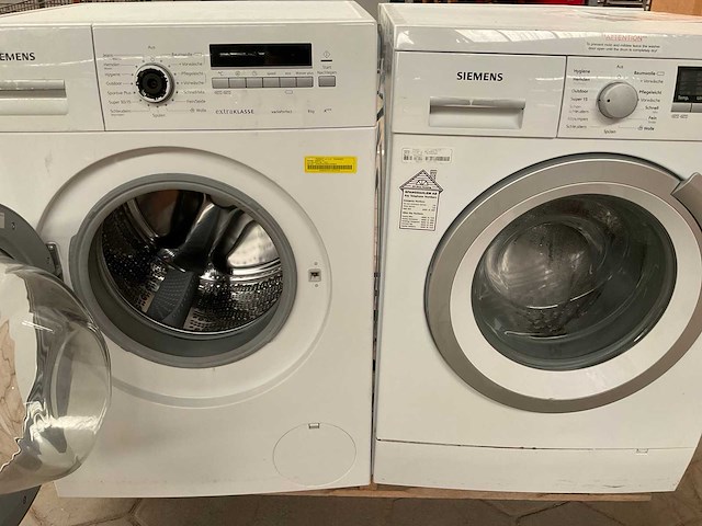 Wasmachines 2x siemens, wasdrogers, 1x bosch, 1x siemens (4x) - afbeelding 5 van  7