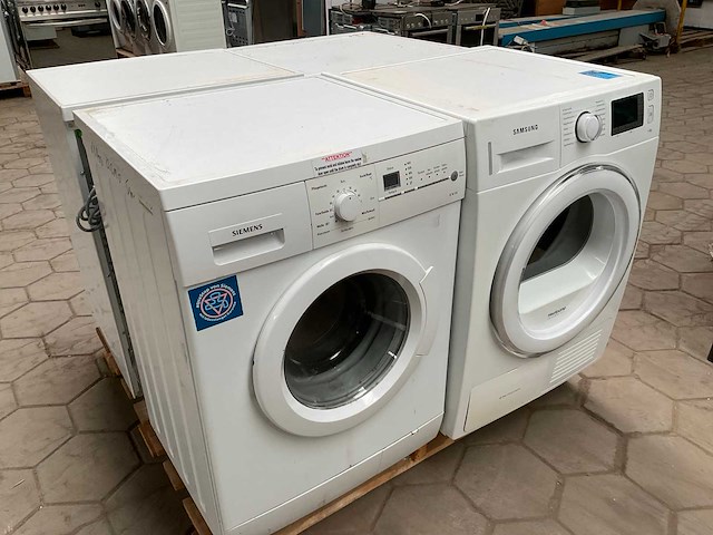 Wasmachines 2x siemens, wasdrogers 1x samsung, 1x bosch (4x) - afbeelding 4 van  8
