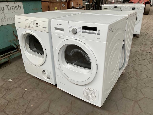 Wasmachines 2x siemens, wasdrogers, 2x siemens (4x) - afbeelding 3 van  8