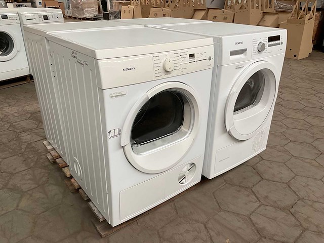 Wasmachines 2x siemens, wasdrogers, 2x siemens (4x) - afbeelding 4 van  8