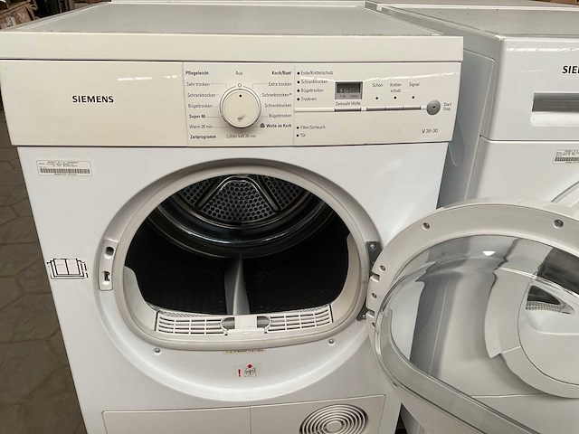 Wasmachines 2x siemens, wasdrogers, 2x siemens (4x) - afbeelding 8 van  8
