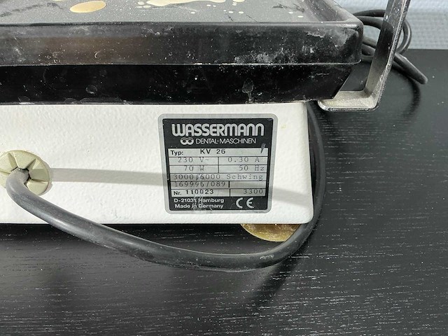 Wassermann/giroform - tandarts triltafel/ pinboor - afbeelding 15 van  16