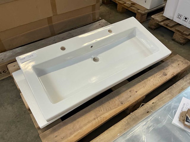 Wastafel (100x46 cm) - afbeelding 1 van  2
