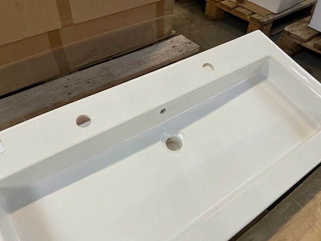 Wastafel (100x46 cm) - afbeelding 2 van  2
