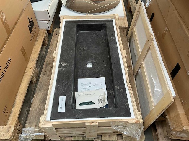 Wastafel (100x46 cm) - afbeelding 2 van  4