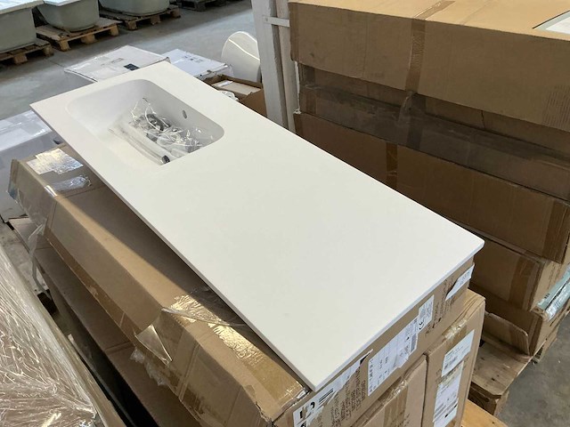 Wastafel (120x46 cm) (5x) - afbeelding 1 van  4