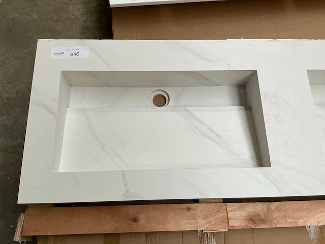 Wastafel (140x46 cm) - afbeelding 3 van  5